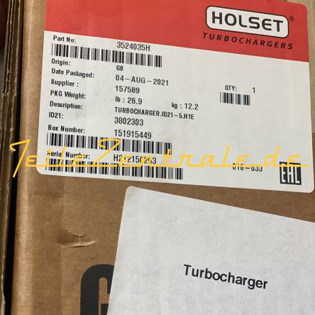 NEW HOLSET Turbocharger CUMMINS CASE KOMATSU 6CTA 6BT 3524034 3524035 3528777
