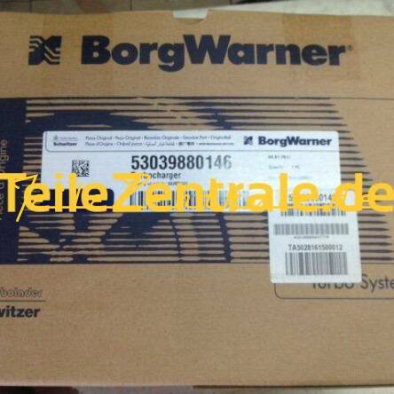 NUOVO BorgWarner Turbocompressore Volkswagen 53039700459 53039700099