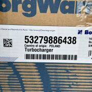 NEW BorgWarner KKK Turbocharger  MAN 53279706437 53279706438 F816200090011