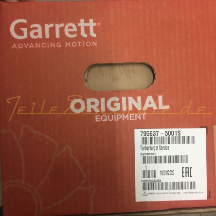 NUOVO GARRETT Тurbocompressore Renault Master / Trafic 2.3 dCi 8201054152 8200822404