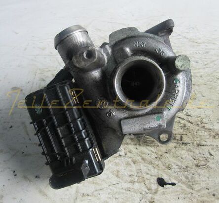 GARRETT Turbolader Citroen C 6 2.7 HDi FAP 4U3Q6K682BJ 4U3Q6K682BK
