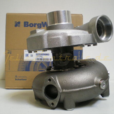 NOUVEAU BorgWarner Turbocompresseur Mercedes Schiff 2.2 823 CH 08- 53369706721 53369706722
