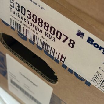 NEW BorgWarner KKK Turbocharger IVECO Passenger 2.3 D 504078436 504154738