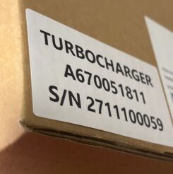 NEUER IHI Turbolader Alfa Romeo 670051811 9M002