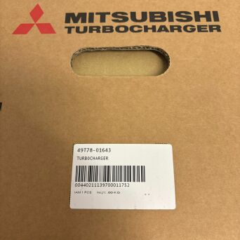 NOUVEAU MITSUBISHI Turbocompresseur MITSUBISHI LANCER X 2.0  49T78-01643 49T78-01646
