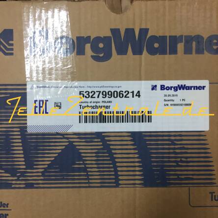 NEW BorgWarner Turbocharger Liebherr 6.6L 53279706214 53279886214 DEPOSIT