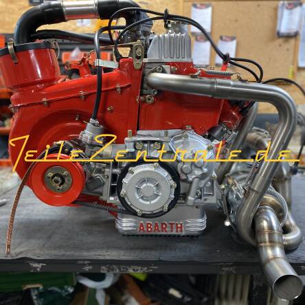 Tuning Engine for Fiat 500 F R L N D Fiat 126 126p 650ccm Alquati Oil Pan Lavazza Exaust Stage 4 35PS