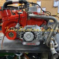 Getunter Motor für Fiat 500 F R L N D Fiat 126 126p 650ccm Alquati Ölwanne Lavazza Auspuff Stufe 4 35PS