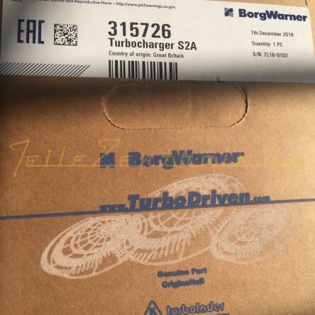 NEW SCHWITZER Turbocharger Fendt Farmer 208 209 3045406 3045906