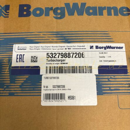 NEUER BorgWarner Turbolader Freightliner Bus/Truck 6.4L 9060968899 906096889980