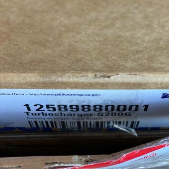 NOUVEAU BorgWarner Turbocompresseur  Valtra N122-N142 Versu/Direct (2009-11) 12589880001 12589700001