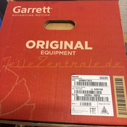 NEW GARRETT Turbocharger John-Deere 6414 188135 193281