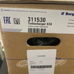 NOUVEAU SCHWITZER Turbocompresseur  CASE FENDT Tractor 310335 310448 311530