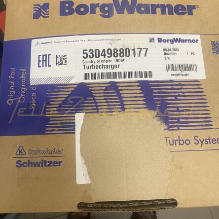 NEUER BorgWarner Turbolader JCB 320/06179 53049700124 53049880124
