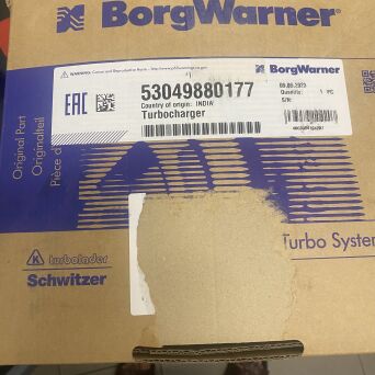 NEUER BorgWarner Turbolader JCB 320/06179 53049700124 53049880124