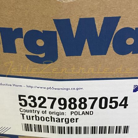 NEUER BorgWarner Turbolader FENDT FAVORIT 818 822 6.9L MAN  51091007403 51091009403